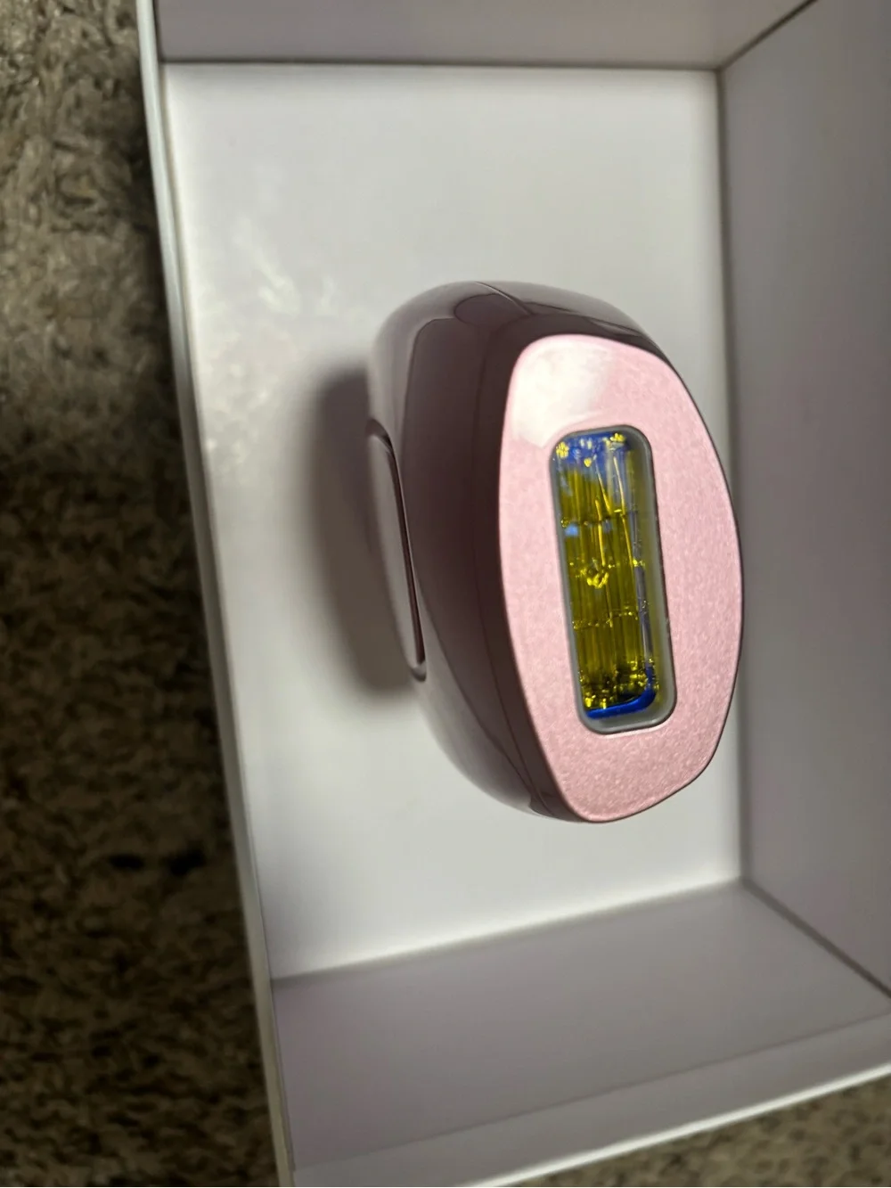HAPPY SKINCO IPL Hair Removal Device - White